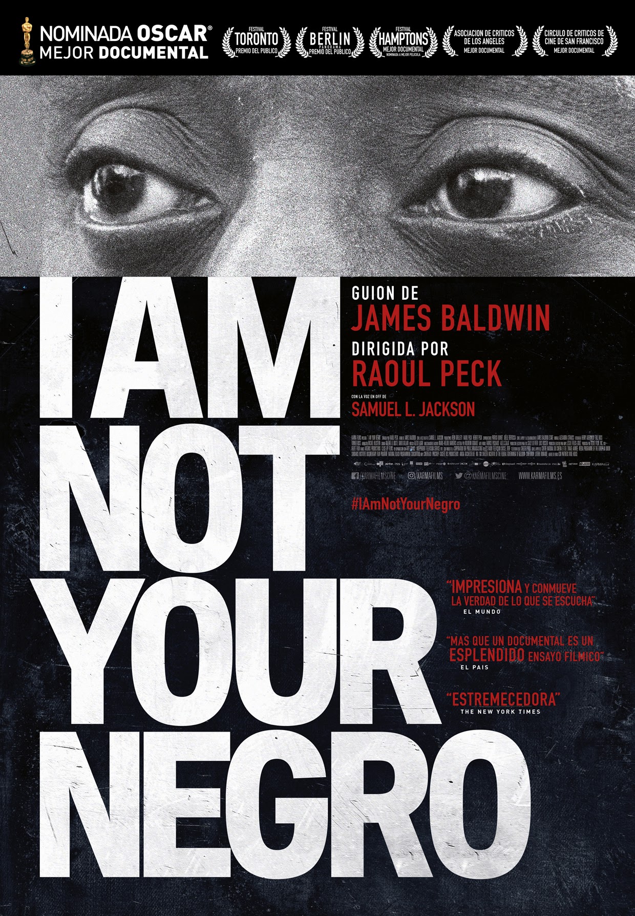 I am not your negro Poster