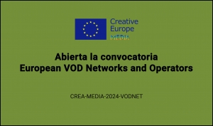 CONVOCATORIAS: European VOD Networks and Operators CREA-MEDIA-2024-VODNET