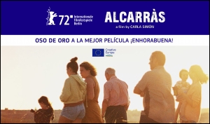 BERLINALE 2022: El triunfo histórico de ALCARRÀS de Carla Simón (apoyo MEDIA de desarrollo de contenido Slate Funding)