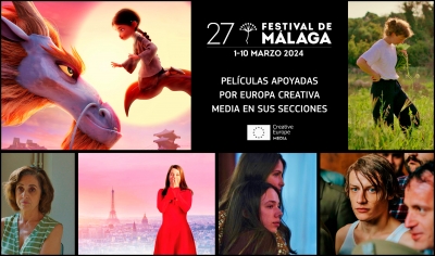FESTIVAL DE MÁLAGA 2024: Películas apoyadas por MEDIA en su programación