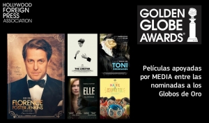 Globos de Oro 2017 Nominadas