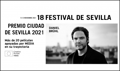 FESTIVAL DE SEVILLA 2021: El actor Daniel Brühl recibirá el premio Ciudad de Sevilla
