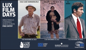 LUX FILM DAYS: Proyecciones especiales de los largometrajes finalistas al LUX Film Prize del Parlamento Europeo