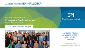 ERICH POMMER INSTITUT: Este otoño nuevo curso European Co-Production en Mallorca