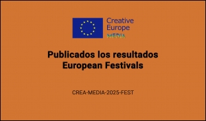 RESULTADOS: Convocatoria European Festivals (CREA-MEDIA-2025-FEST)