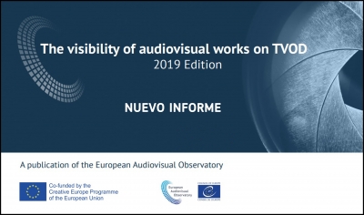 OBSERVATORIO EUROPEO DEL AUDIOVISUAL: Informe sobre visibilidad de las obras audiovisuales en los servicios TVoD