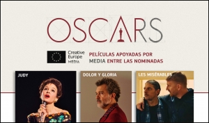 PREMIOS OSCAR 2020: La española DOLOR Y GLORIA y otras películas apoyadas por MEDIA entre las nominadas