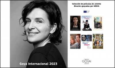 PREMIOS GOYA 2023: Juliette Binoche recibirá el Goya Internacional