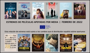 ESTRENOS FEBRERO 2022: Películas apoyadas por MEDIA