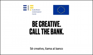 EUROPEAN INVESTMENT FUND: Sé creativo, llama al banco (vídeo promocional)