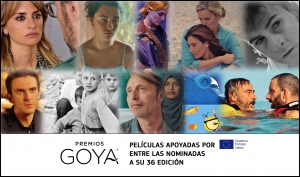 PREMIOS GOYA 2022: Películas apoyadas por MEDIA entre las nominadas