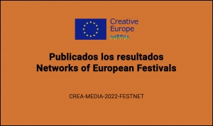 RESULTADOS: Convocatoria Networks of European Festivals (CREA-MEDIA-2022- FESTNET)