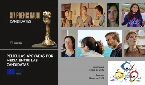 PREMIOS GAUDÍ 2022: Películas apoyadas por MEDIA entre las candidatas a nominación