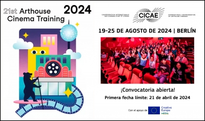 CICAE: Abierta la convocatoria de Arthouse Cinema Training 2024