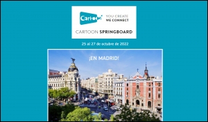 CARTOON: La nueva edición de Cartoon Springboard se celebrará en Madrid