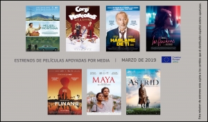 ESTRENOS MARZO 2019: Películas apoyadas por MEDIA