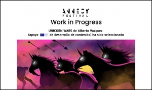 ANNECY 2021: El proyecto UNICORN WARS de Alberto Vázquez (apoyo MEDIA de desarrollo de contenido) participa en su Work in Progress